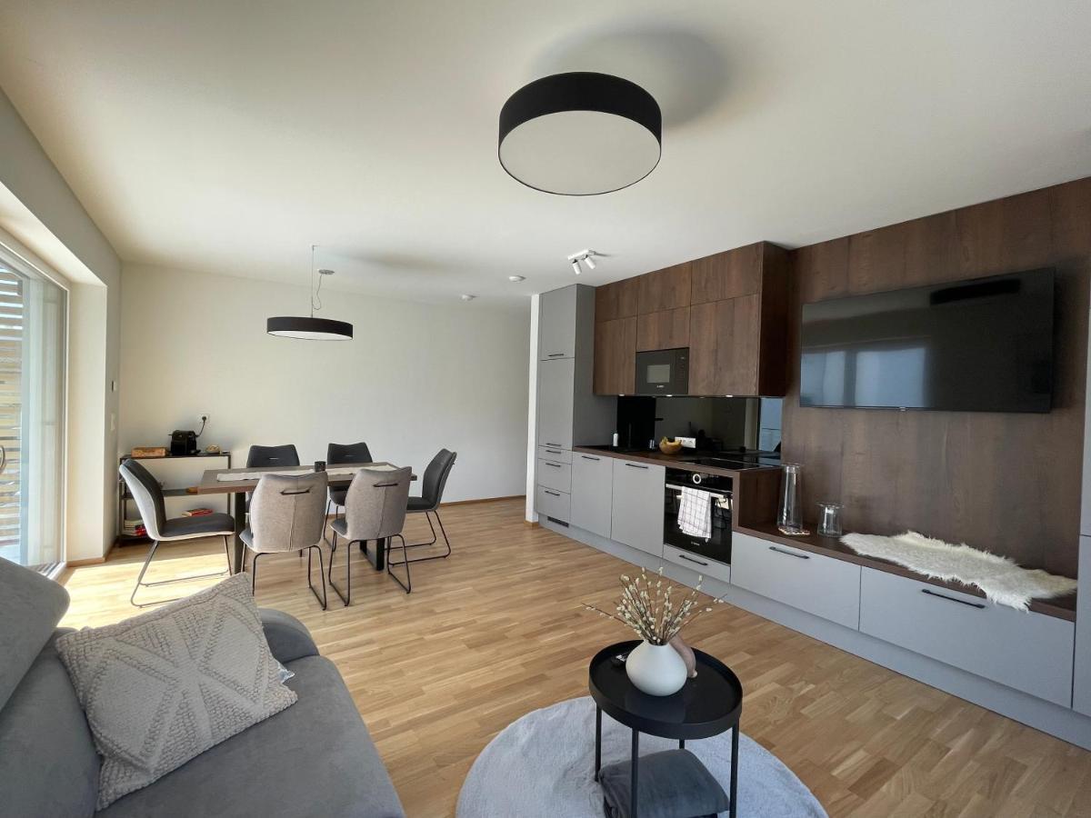 Luxury - Apartment Mit Balkon In Seenaehe กมุนเดน ภายนอก รูปภาพ